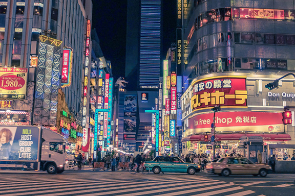 Bộ ảnh Tokyo về đêm khiến ai xem cũng muốn một lần ghé qua